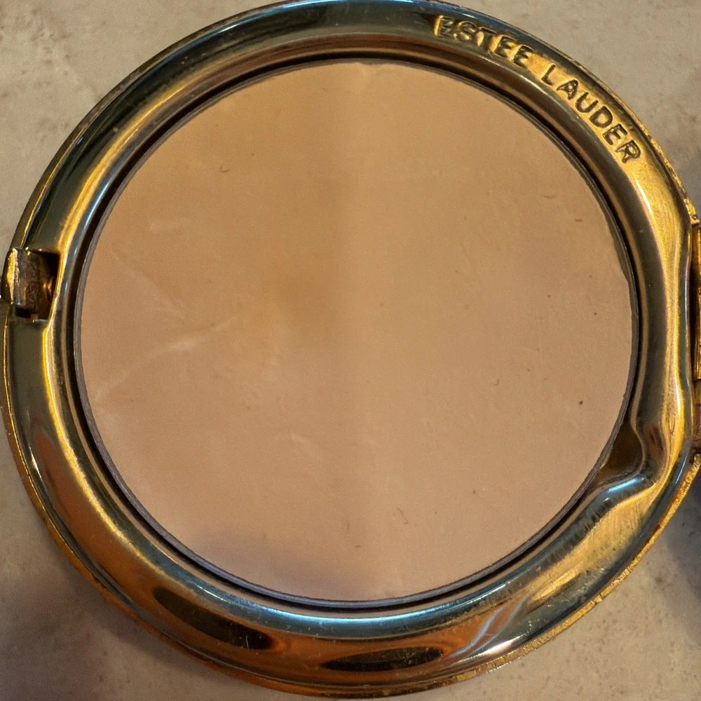 Genuine‎ Vintage Estee Lauder Limited Edition Moon & Stars Mood Compact